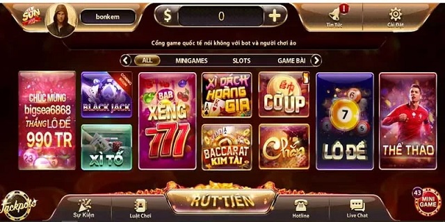 Ghé thăm cổng game bạn không thể nào bỏ qua thiên đường game bài truyền thống