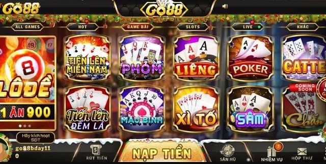 Thỏa mãn đam mê cá cược mỗi ngày cùng kho game đặc sắc Go88
