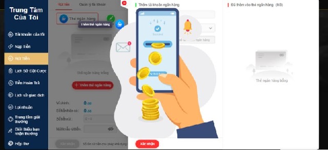 Thủ tục rút tiền tại cổng game đã được rút ngắn tối đa cho khách chơi Thủ tục rút tiền tại cổng game đã được rút ngắn tối đa cho khách chơi