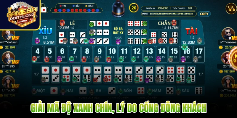 Giải mã độ xanh chín, lý do cổng đông khách