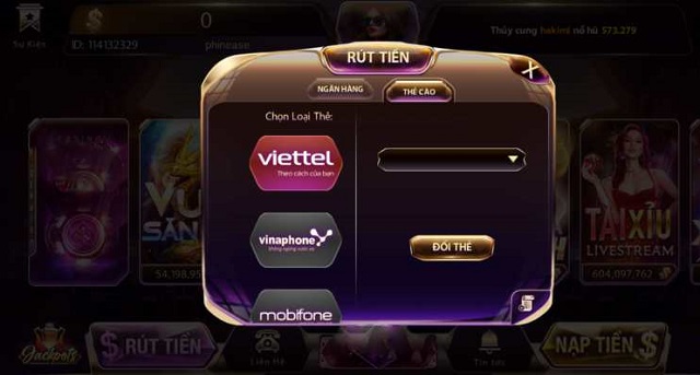 Sau khi có số dư trải nghiệm cá cược bạn có thể rút tiền từ cổng game về túi Sau khi có số dư trải nghiệm cá cược bạn có thể rút tiền từ cổng game về túi