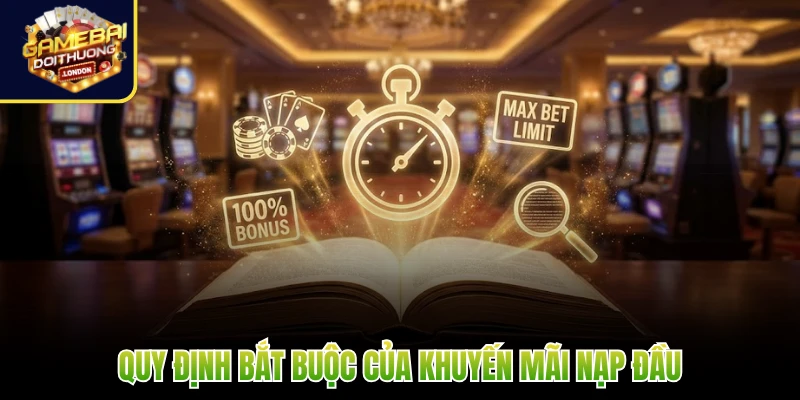 Quy định bắt buộc của khuyến mãi nạp đầu