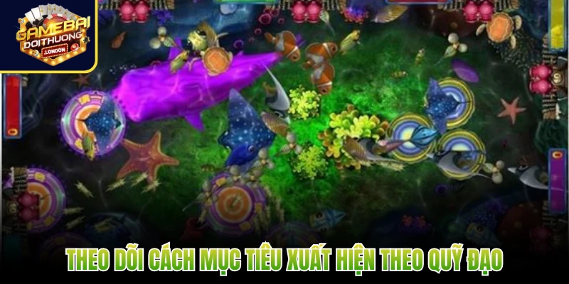 Theo dõi cách mục tiêu xuất hiện theo quỹ đạo